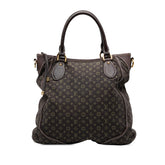ルイ ヴィトン モノグラム ミニラン ブザス アンジュール ハンドバッグ M95622 ブラウン キャンバス レザー レディース LOUIS VUITTON 【中古】